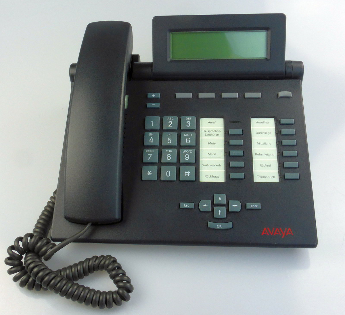 T3.24 Classic II Telefon schwarz I5 Tenovis Avaya